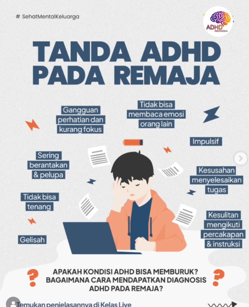 Screening ADHD Non-Diagnostik: Edukasi Awal bagi Orang Tua di Kabupaten Dogiyai