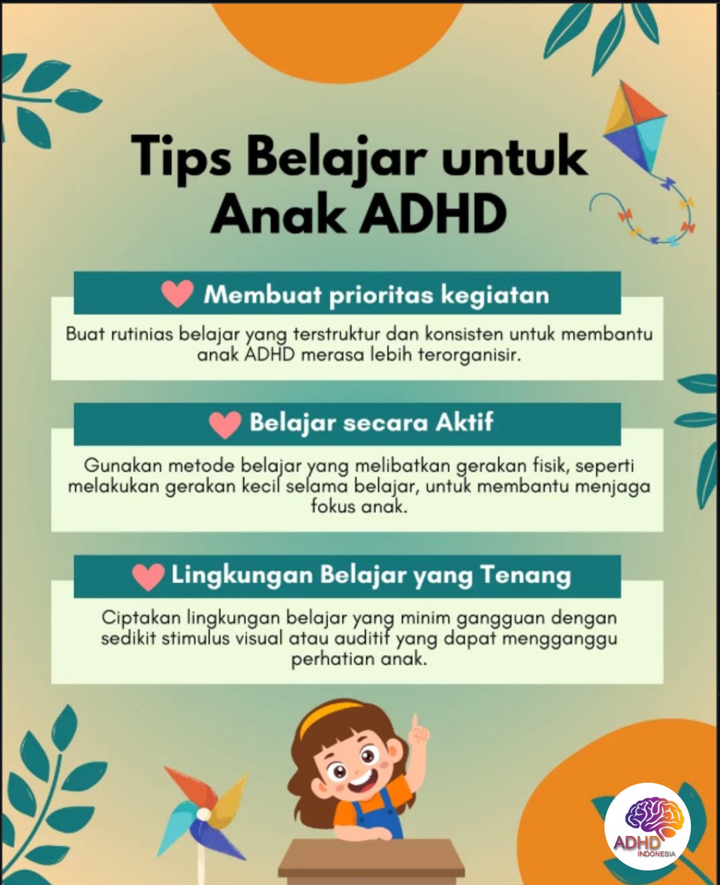 Strategi Belajar yang Cocok untuk Anak ADHD di Kabupaten Dogiyai